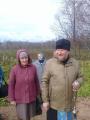 Освящение поклонного Креста в деревне Медведево