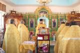 Молебен в храме во имя Всех Святых р.п. Сухобезводное