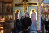 Архиерейская служба в Крестовоздвиженском женском монастыре д. Быдреевка